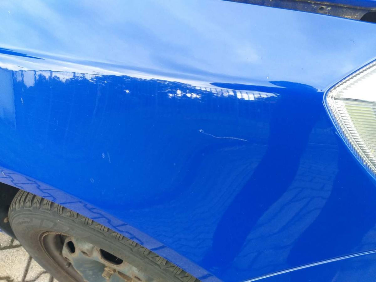 Skoda Fabia 2 5J original Kotflügel vorn rechts 4590 Dynamic Blau Bj.2009
